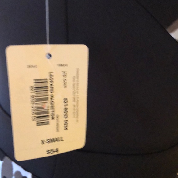 NWT Belle Sky Black/White/Gray Animal Dress XS - Picture 4 of 4